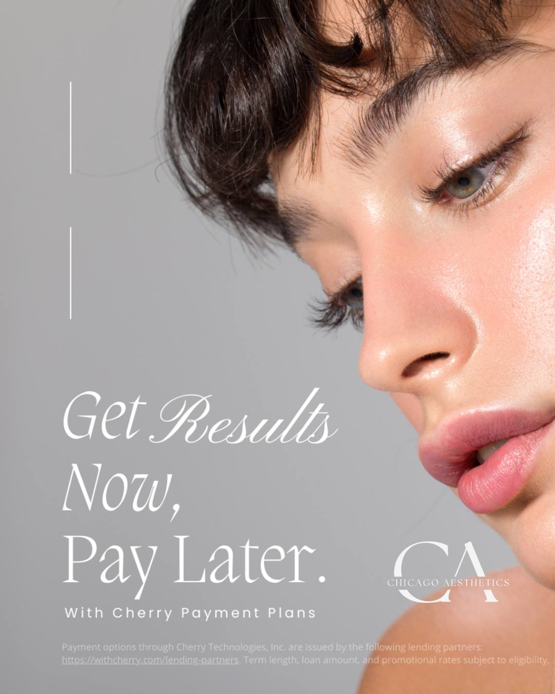 Apply with Cherry Financing at Chicago Aesthetics